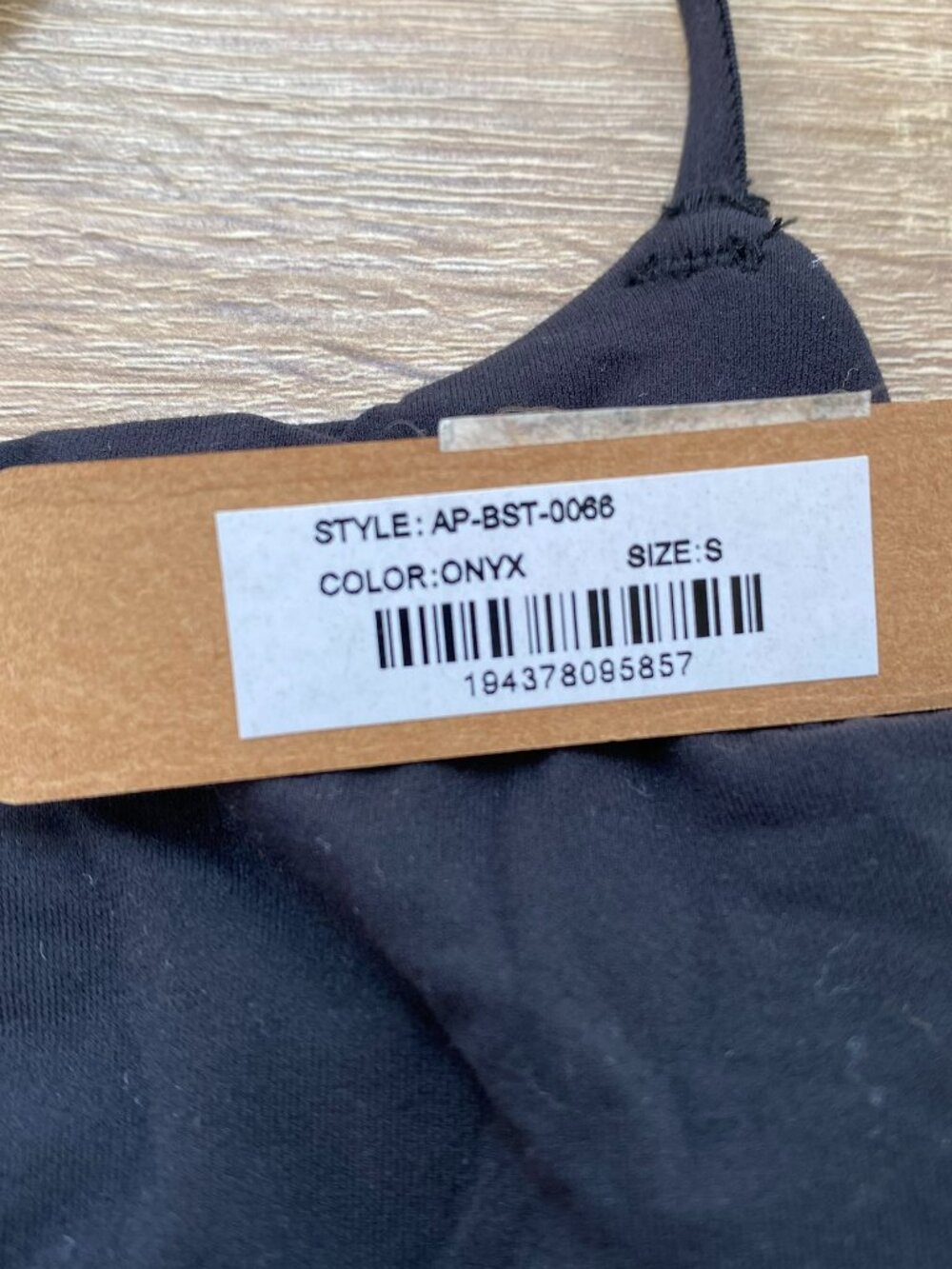 NWT SKIMS Fits Everybody Cami Bodysuit Onyx Black Small - Picture 3 of 6